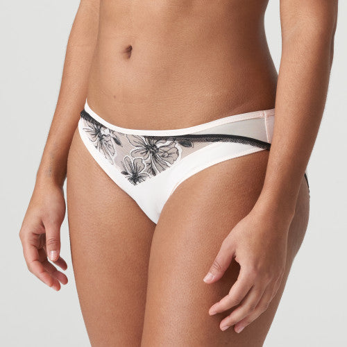 Marie Jo Noorah Rio Briefs in Black Blush