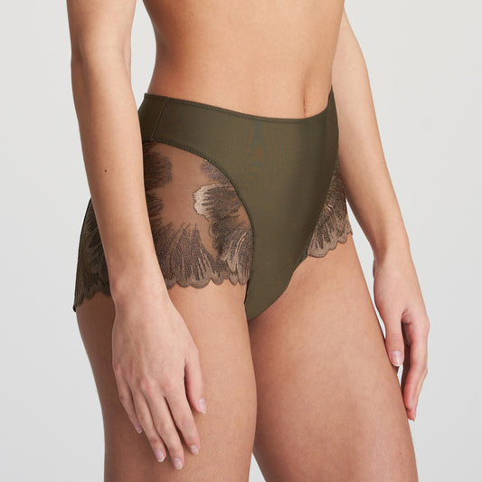 Marie Jo Phoebe Full Briefs in Olive Green