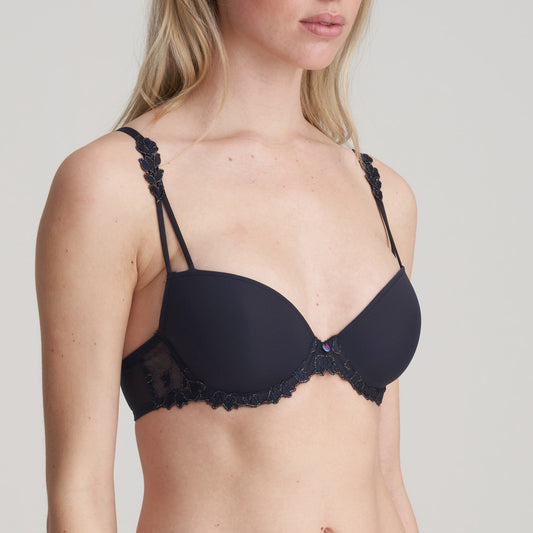 Marie Jo Leda Padded Bra - Round Shape in Night Blue 34E