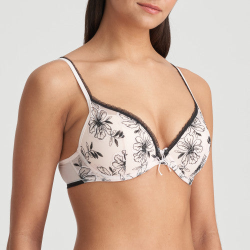 Marie Jo Noorah Push Up Bra in Black Blush