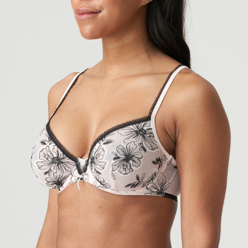 Marie Jo Noorah Plunge Bra in Black Blush