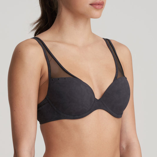 Marie Jo Samuel Padded Bra Round Shape in Suede Touch