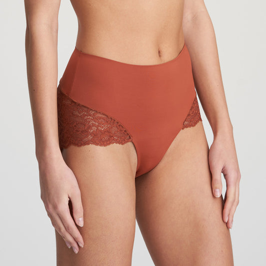 Marie Jo Colour Studio Shapewear High Brief in Cinnamon