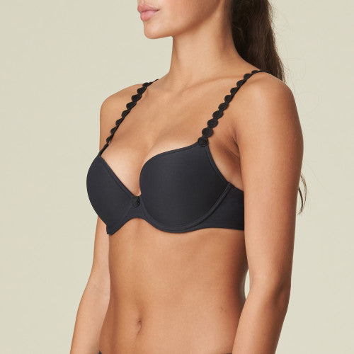 Marie Jo Tom Push Up Bra in Charcoal