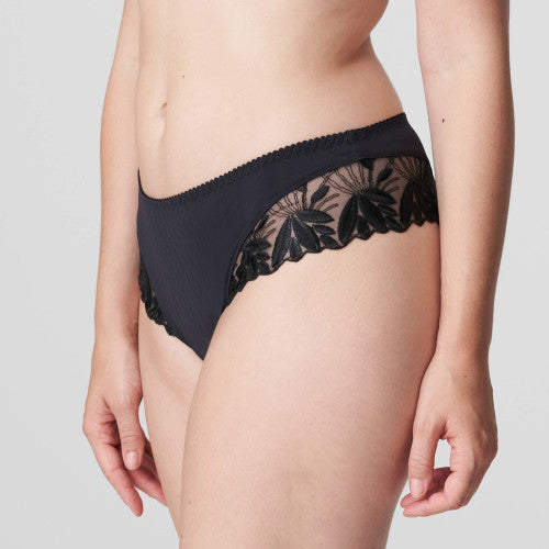 Primadonna Orlando Luxury Thong in Charcoal