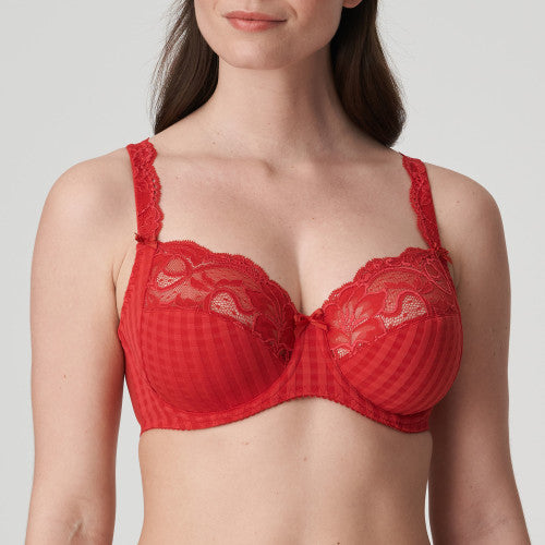 Primadonna Madison Full Cup Wire Bra in Scarlet