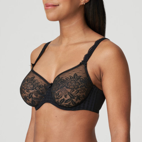 Primadonna Madison Non Padded Full Cup Seamless in Black