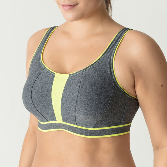 Prima Donna Sports Bra Underwired The Sweater in Cosmic Grey 32F