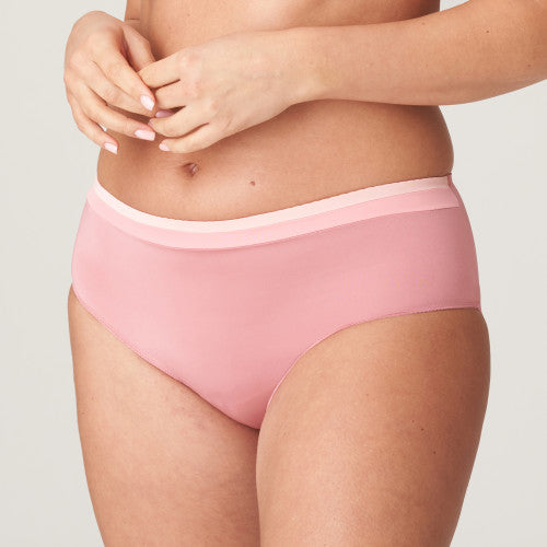 Primadonna Twist Glow Full Briefs in Ballet Pink