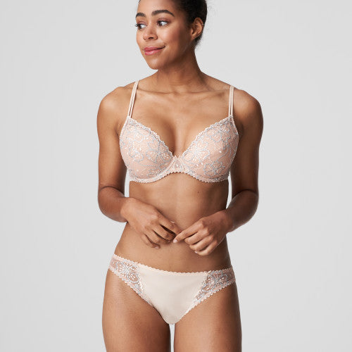 Marie Jo Jane Push-up Bra with Removeable Pads in Pale Peach