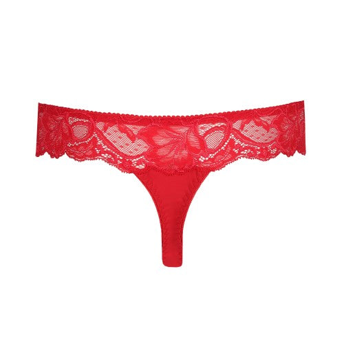Primadonna Madison Thong in Scarlet
