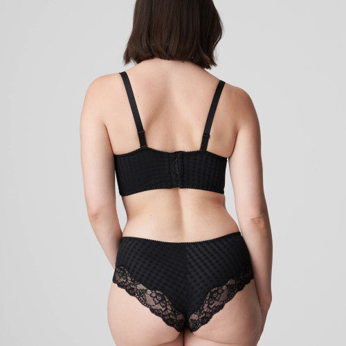 Primadonna Madison Plunge Bra longline in Black