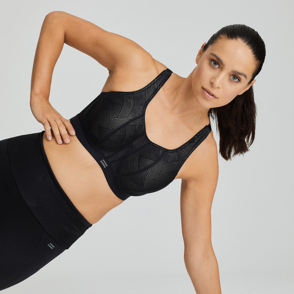 Primadonna Sport The Game Sports Bra Padded in black
