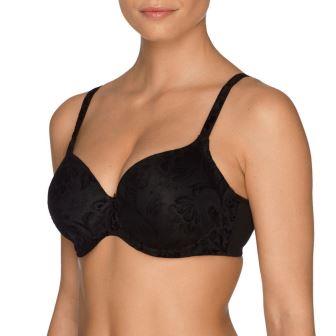 PrimaDonna Twist All Night Padded Bra Heart Shape Black