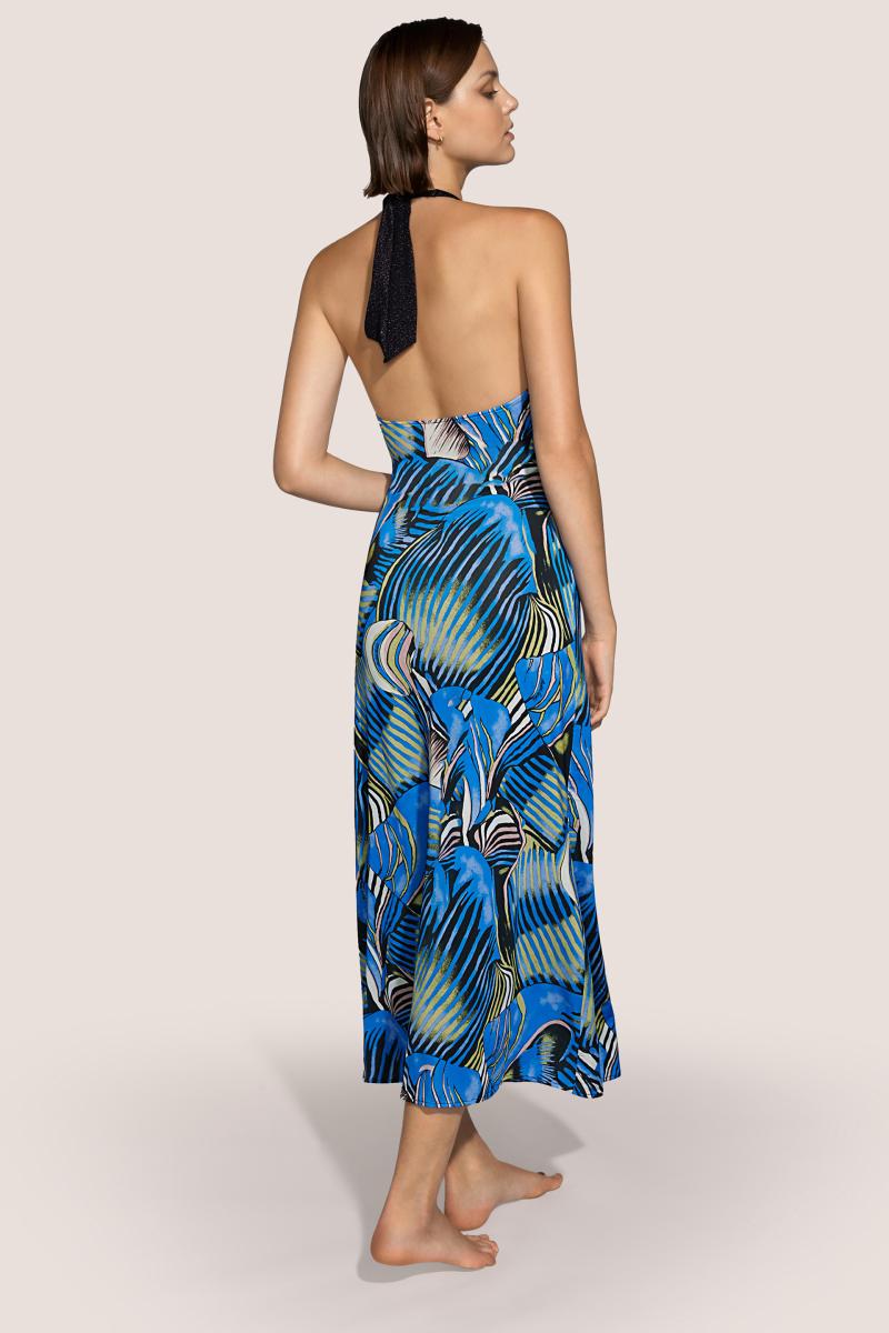 Andres Sarda Swimwear MAHONY swimwear dress long in blue