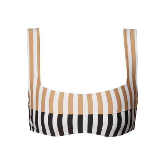 Andres Sarda Swimwear PERRIAND full cup bikini top in sand