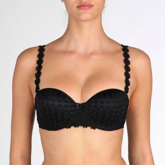 Marie Jo Avero Padded Bra Strapless in Black