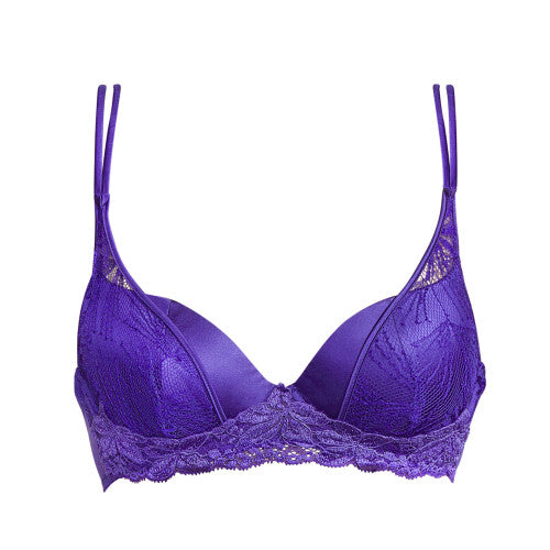 Andres Sarda ANDRAOS padded plunge bra in funky violet