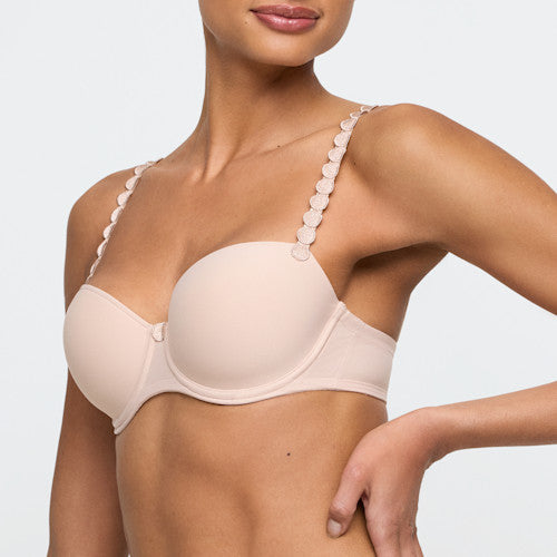 Marie Jo Tom Padded Balcony Bra in Caffe Latte