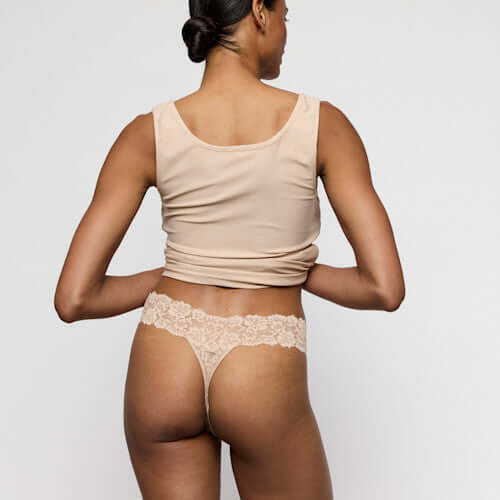 Marie Jo Soft Studio Thong in Caffe Latte