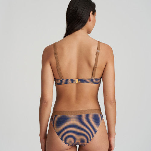 Marie Jo Swim SATURNA padded bikini top heartshape in Ocean Bronze