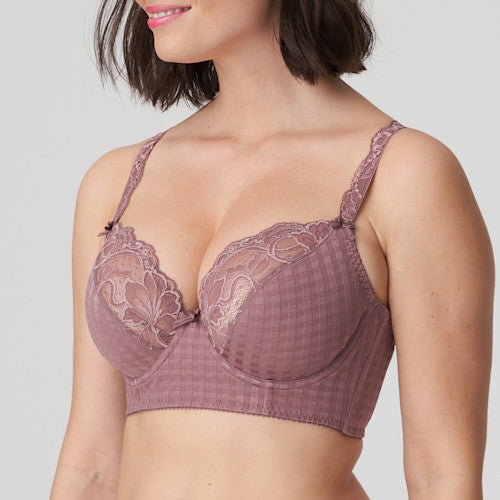 Primadonna Madison Longline in Satin Taupe
