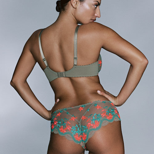 Primadonna CALA LUNA half padded plunge bra in botanique