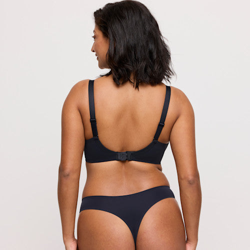 Primadonna Figuras Thong in Charcoal
