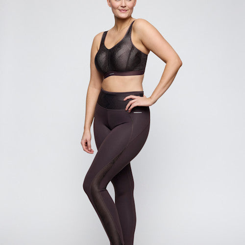 Primadonna Sport THE GAME padded sports bra in Smokey taupe