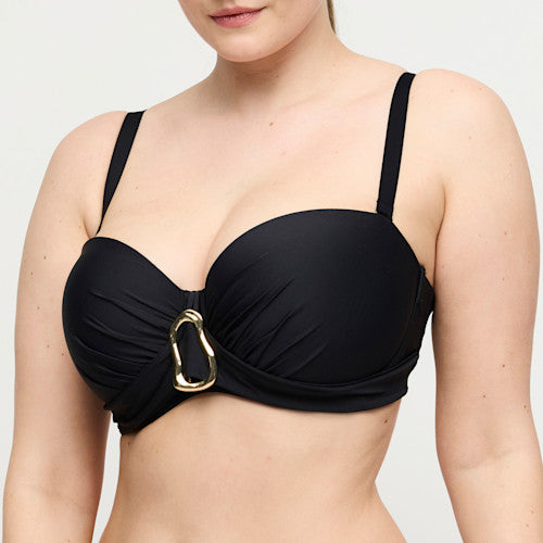 Primadonna Swim Uvita Strapless in Black