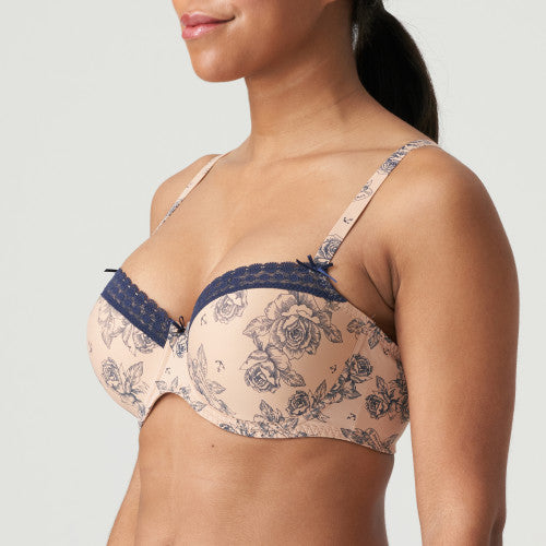 PrimaDonna Twist MATAMA padded balcony bra in light tan