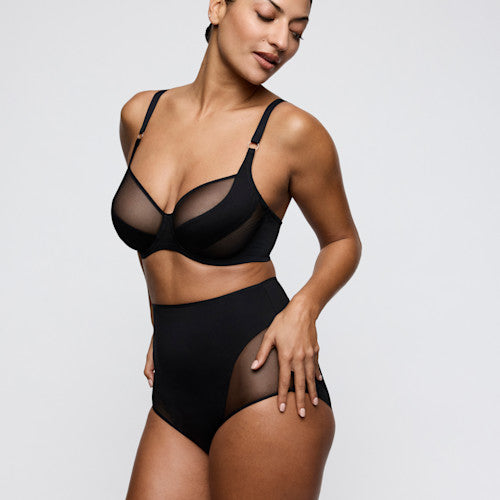 Primadonna Twist SHEARY special briefs in black
