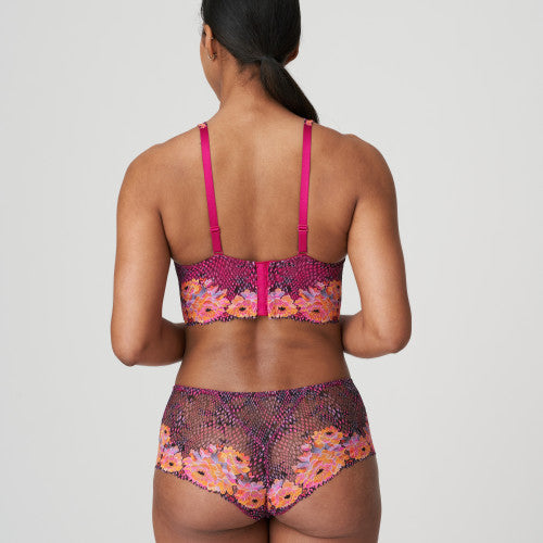 PrimaDonna Twist EFFORIA padded plunge bra in Winter Blossom