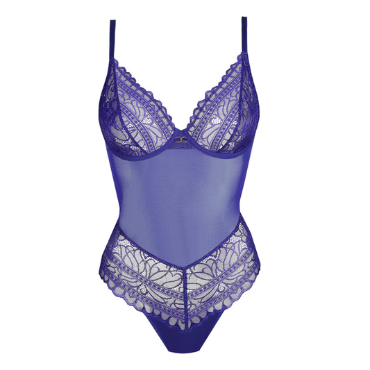 Marie Jo CERINA plunge body in velvet blue