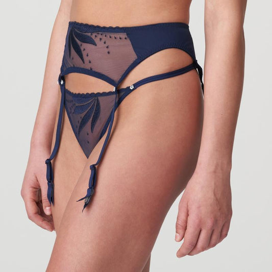 Marie Jo ETOILE garter belt in sapphire blue