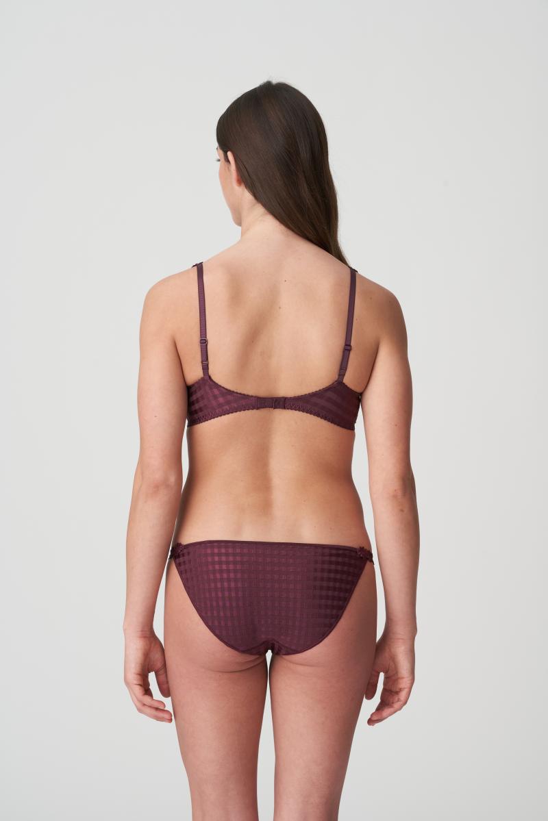 Marie Jo AVERO padded plunge bra in wine