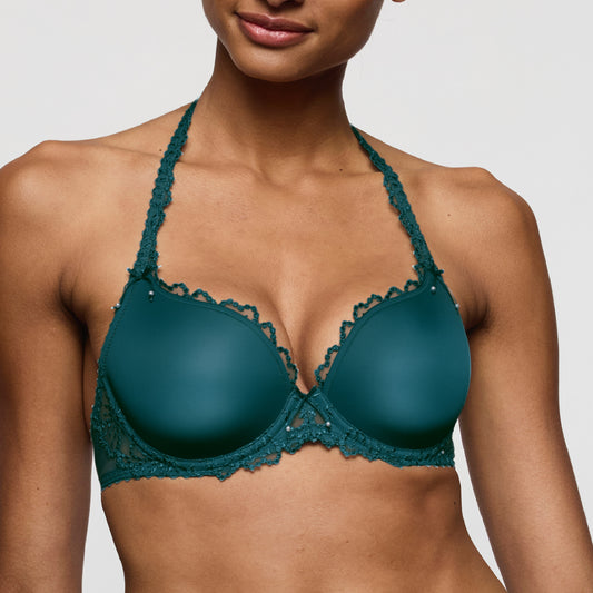Marie Jo JANE padded bra heartshape in peacock
