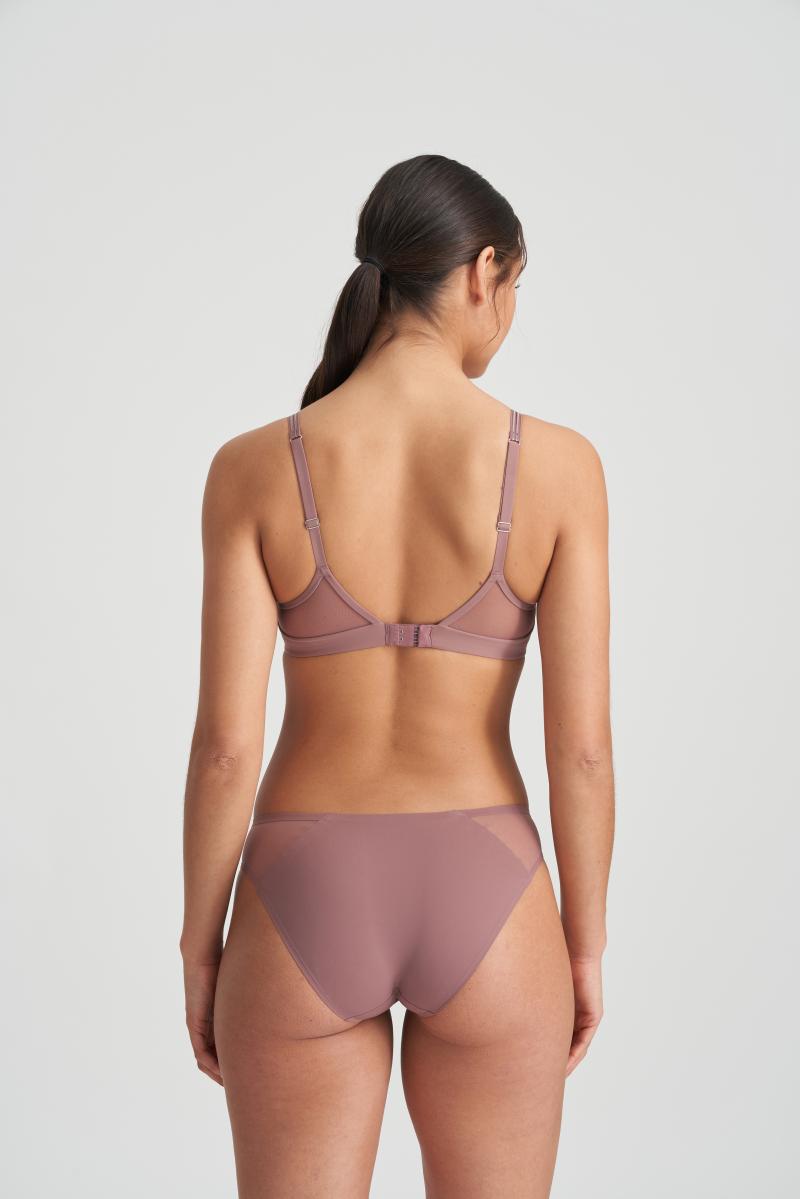 Marie Jo LOUIE full cup bra wireless in satin taupe