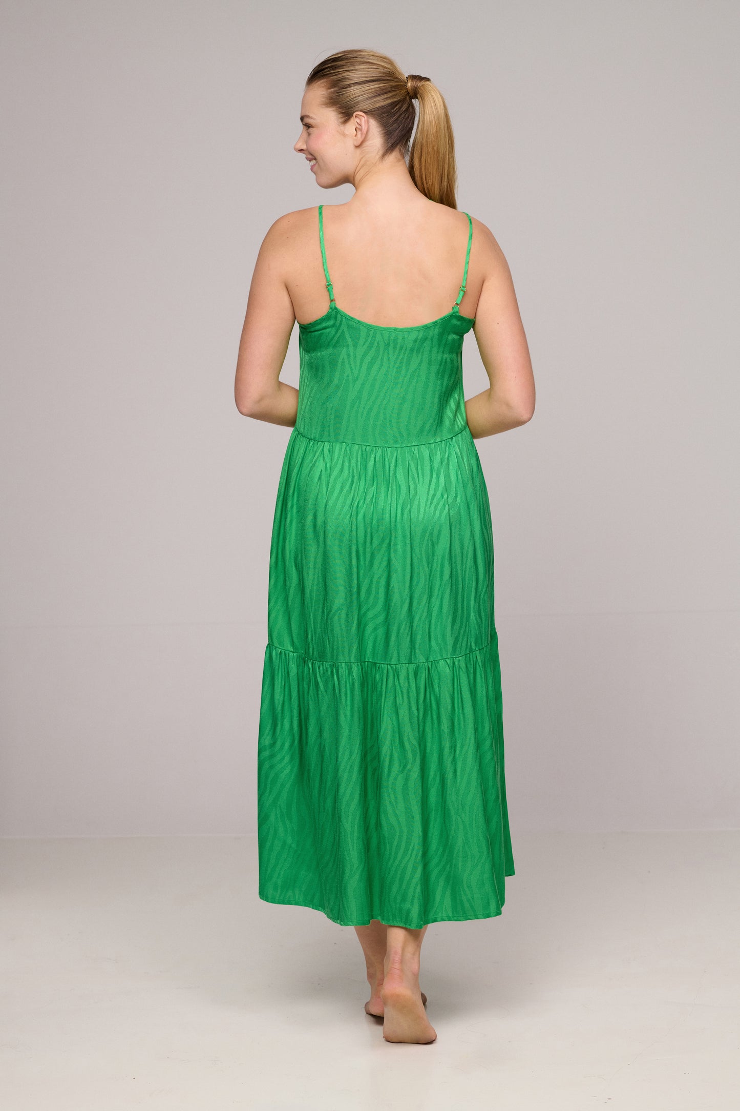 MADURAI Exotic Green swimwear dress long