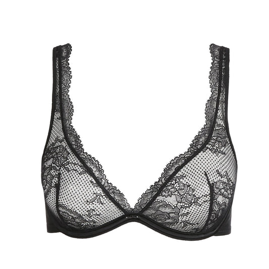 Marie Jo Precious Triangle Bra in Black