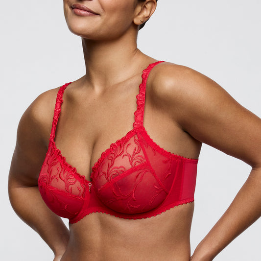 Primadonna SOLISSE full cup bra in true red