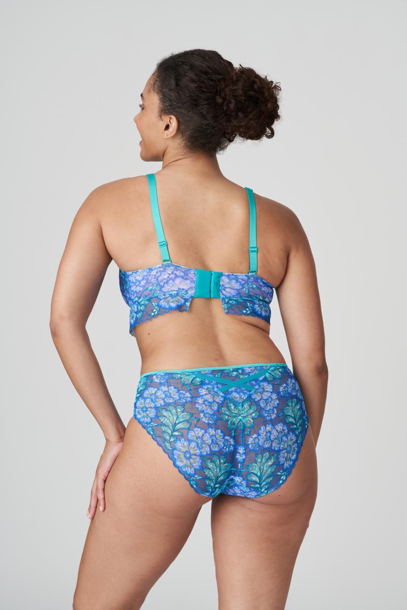 PrimaDonna Twist MORRO BAY half padded plunge bra in Mermaid Blue