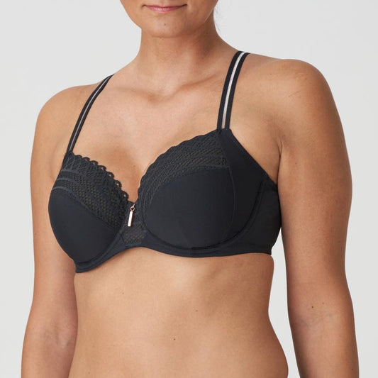 PrimaDonna Twist EAST END full cup bra in charcoal