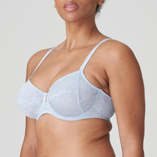 PrimaDonna Twist LUMINO full cup bra in Pale Blue