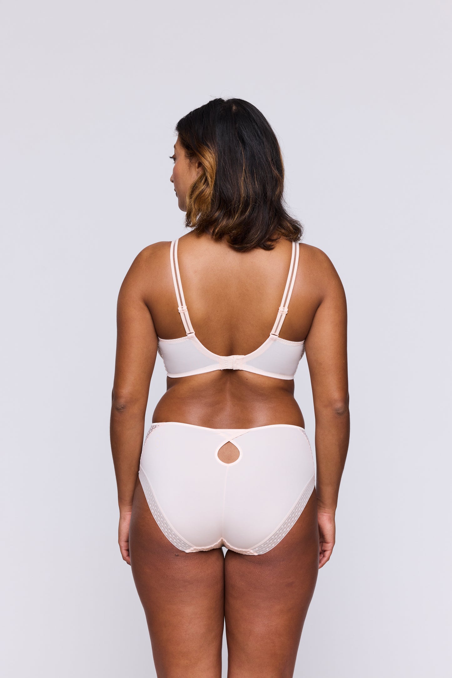 Primadonna Twist GLASS BEACH crystal pink full briefs