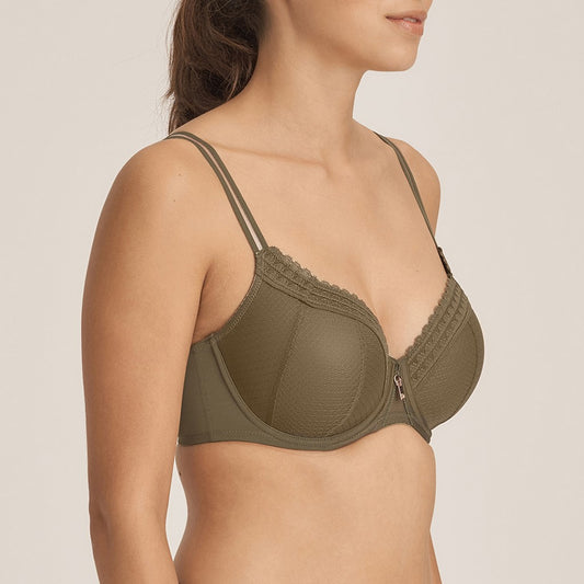 Primadonna Twist Padded Bra - Heart Shape Paradise Green