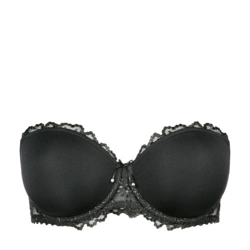 Marie Jo Jane Strapless Bra in Black