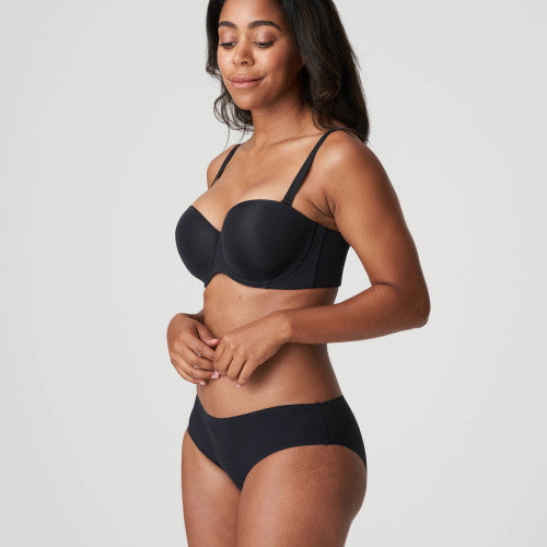 Primadonna Figuras Strapless Bra in Charcoal-UK 40F / EU 90F / US 40F