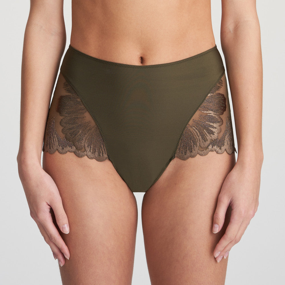 Marie Jo Phoebe Full Briefs in Olive Green