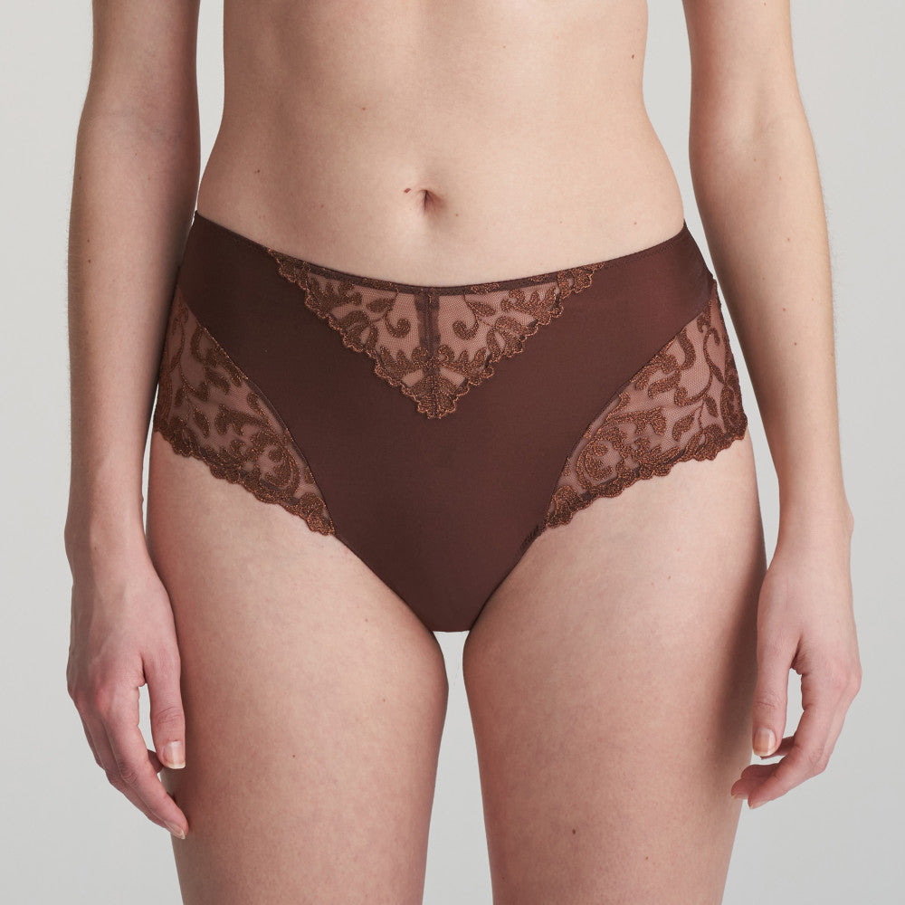Marie Jo Serena Full Briefs in Chestnut